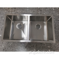 Black Undermount Kitchen Sink Bowl Double Bowl